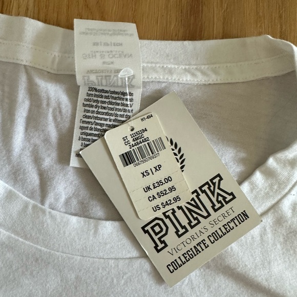 Pink VS Collegiate Collection UVA Shirt | Pink University of Virginia Tee NWT - Picture 9 of 10